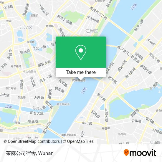 茶麻公司宿舍 map