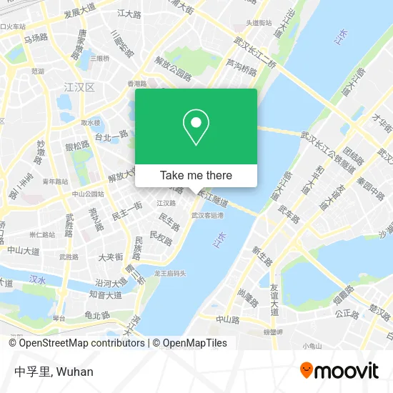 中孚里 map