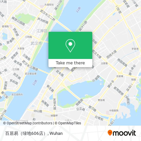 百居易（绿地606店） map