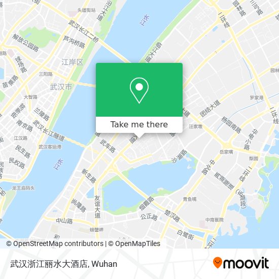武汉浙江丽水大酒店 map