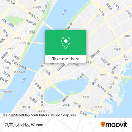 武车六村小区 map
