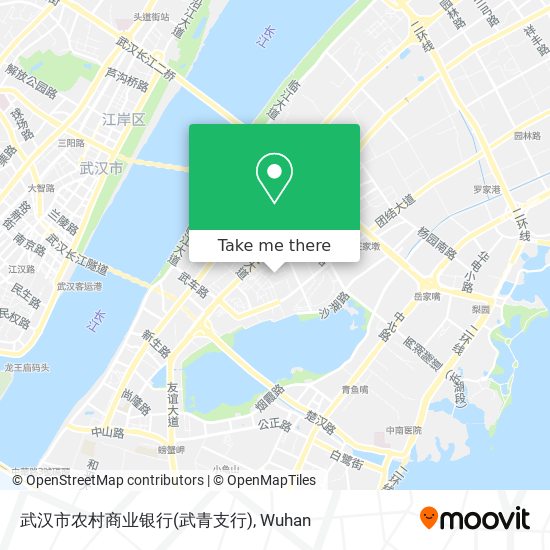 武汉市农村商业银行(武青支行) map