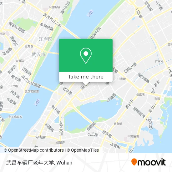 武昌车辆厂老年大学 map
