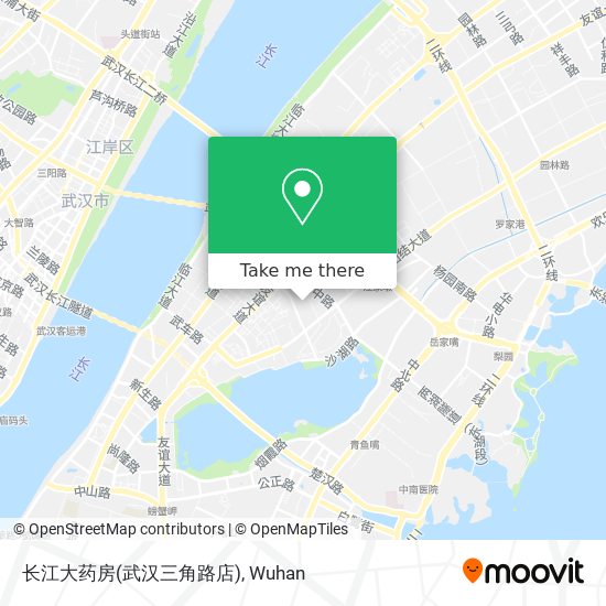 长江大药房(武汉三角路店) map