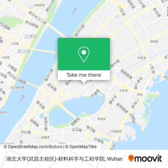 湖北大学(武昌主校区)-材料科学与工程学院 map