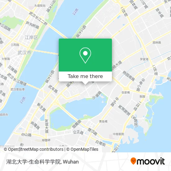 湖北大学-生命科学学院 map