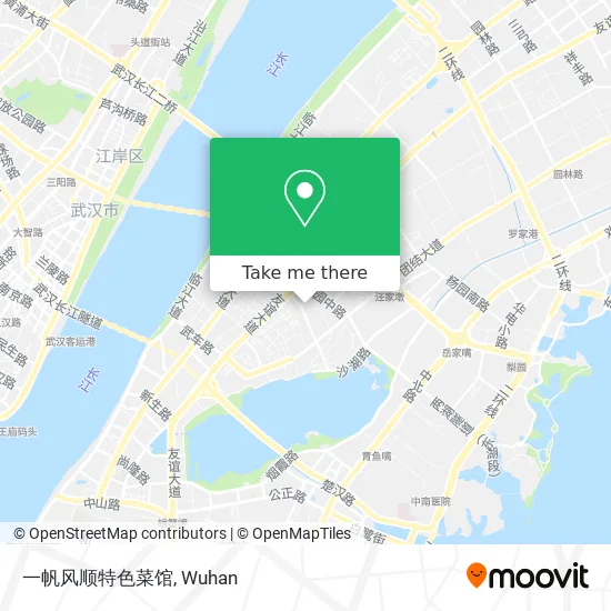 一帆风顺特色菜馆 map