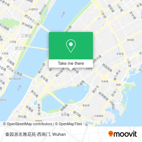 秦园居名雅花苑-西南门 map