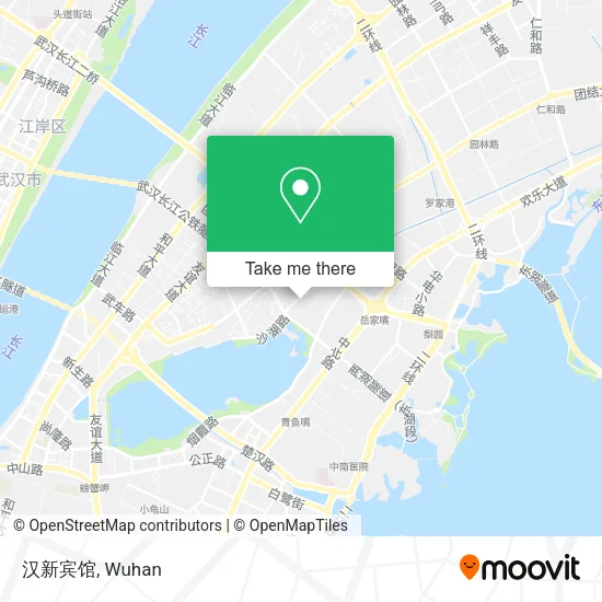 汉新宾馆 map