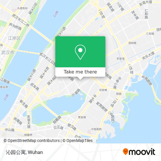 沁园公寓 map