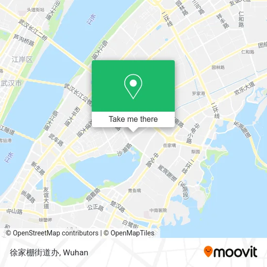 徐家棚街道办 map
