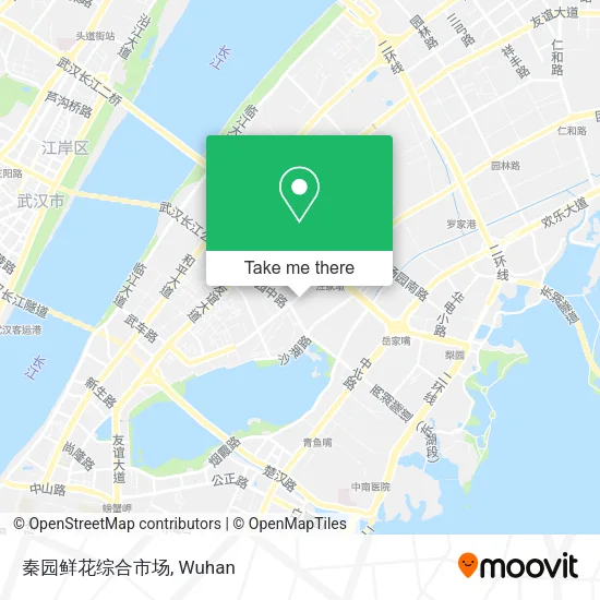 秦园鲜花综合市场 map