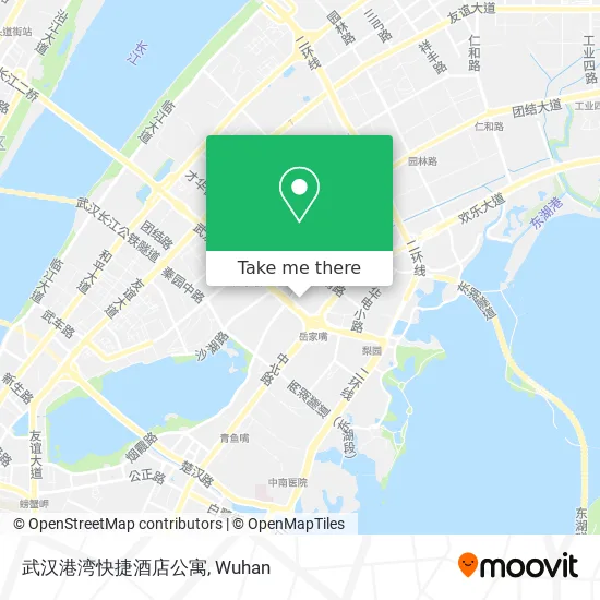 武汉港湾快捷酒店公寓 map