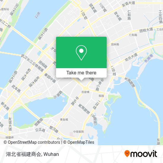 湖北省福建商会 map