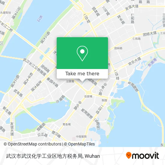 武汉市武汉化学工业区地方税务局 map