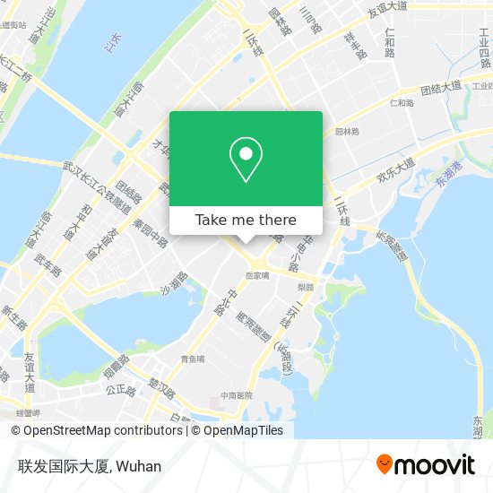 联发国际大厦 map