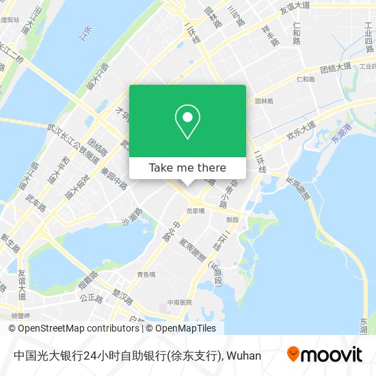中国光大银行24小时自助银行(徐东支行) map
