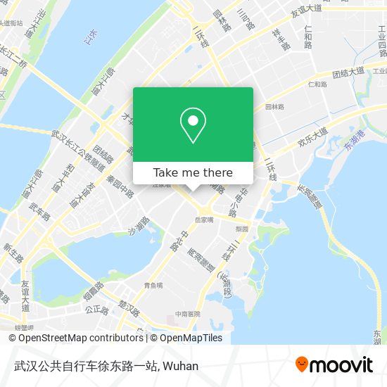 武汉公共自行车徐东路一站 map