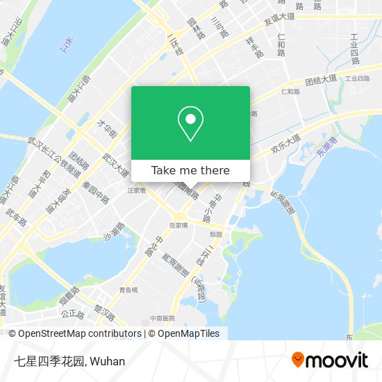 七星四季花园 map