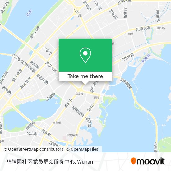 华腾园社区党员群众服务中心 map