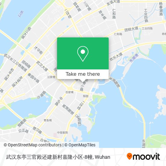 武汉东亭三官殿还建新村嘉隆小区-8幢 map