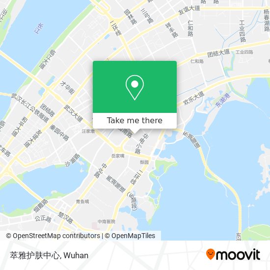 萃雅护肤中心 map
