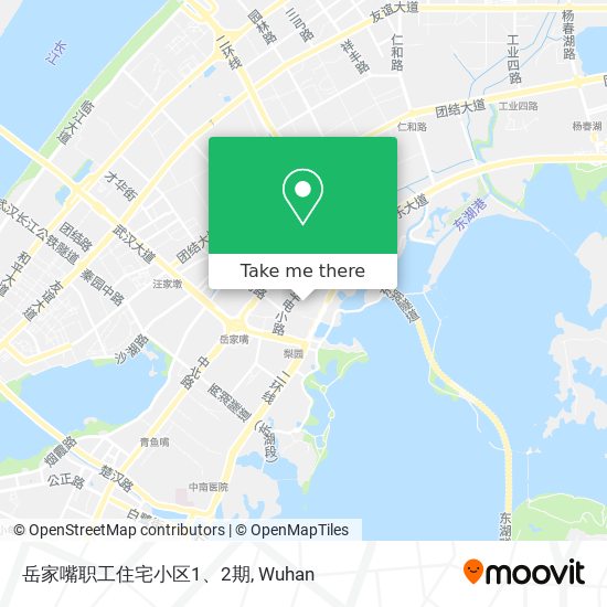 岳家嘴职工住宅小区1、2期 map