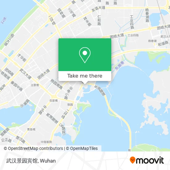 武汉景园宾馆 map