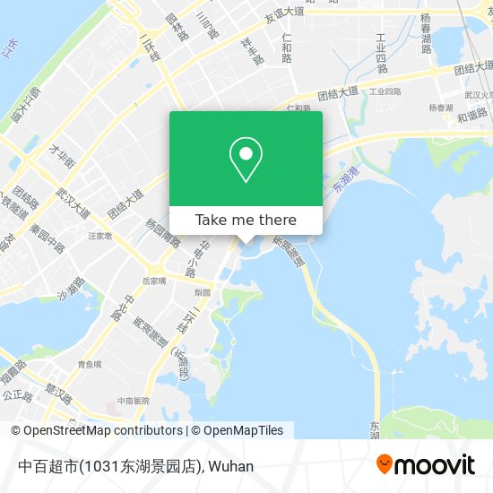 中百超市(1031东湖景园店) map