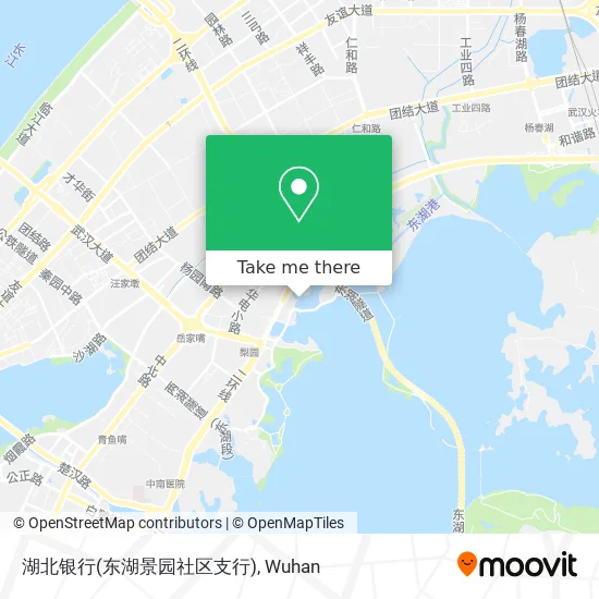 湖北银行(东湖景园社区支行) map