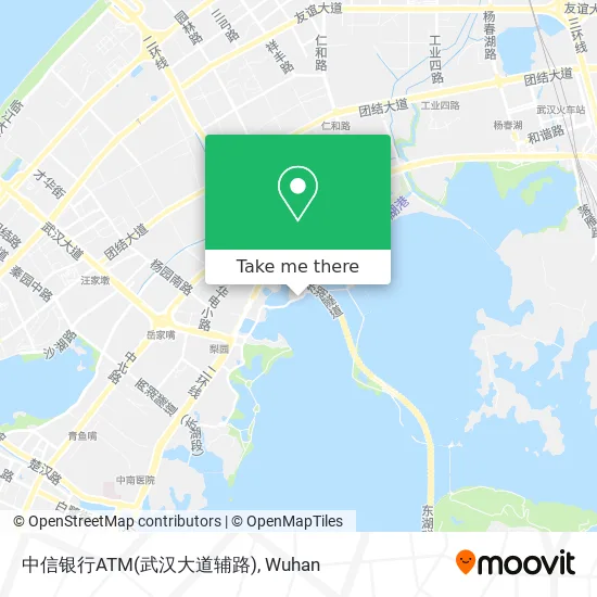 中信银行ATM(武汉大道辅路) map