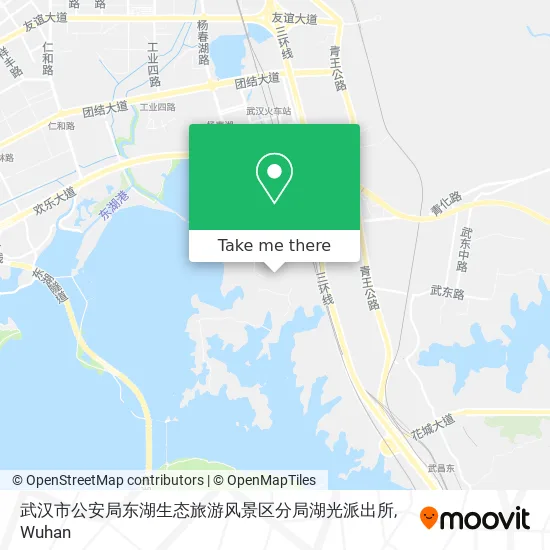 武汉市公安局东湖生态旅游风景区分局湖光派出所 map