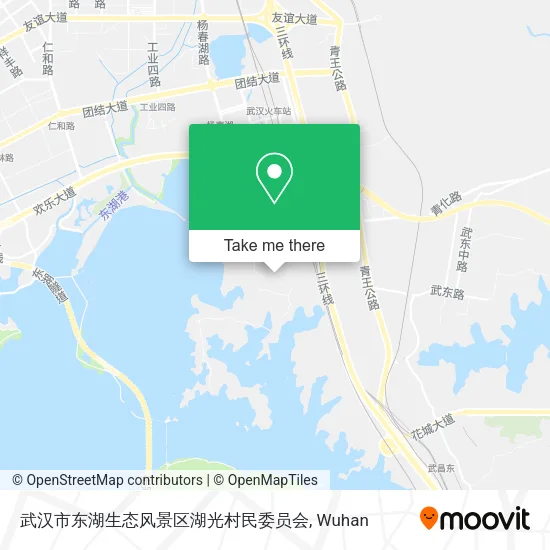 武汉市东湖生态风景区湖光村民委员会 map