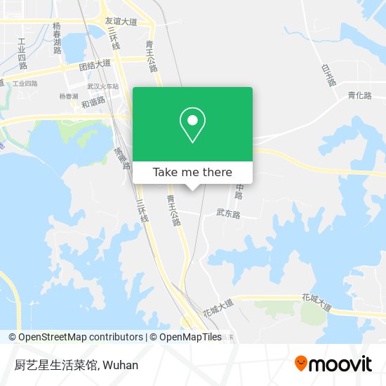 厨艺星生活菜馆 map