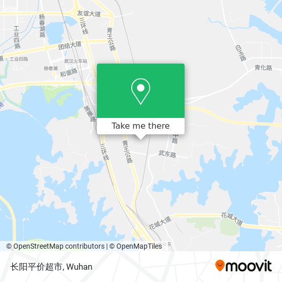 长阳平价超市 map