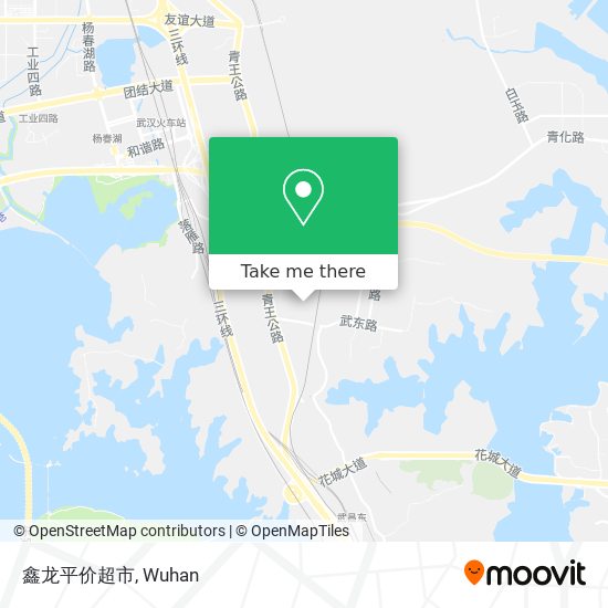 鑫龙平价超市 map