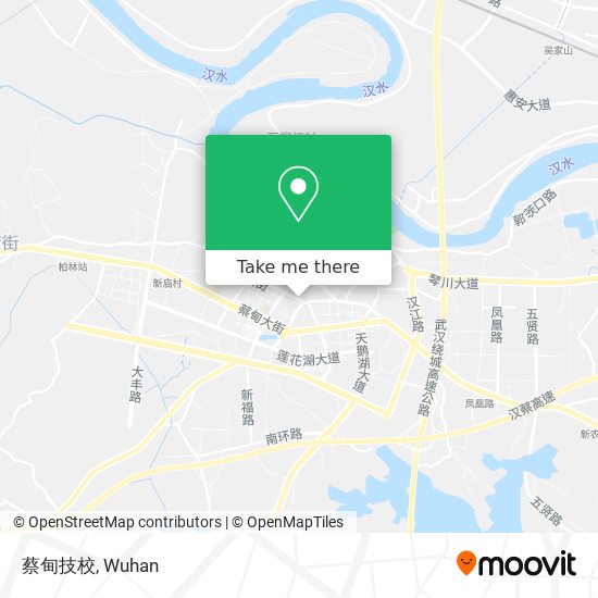 蔡甸技校 map