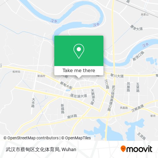 武汉市蔡甸区文化体育局 map