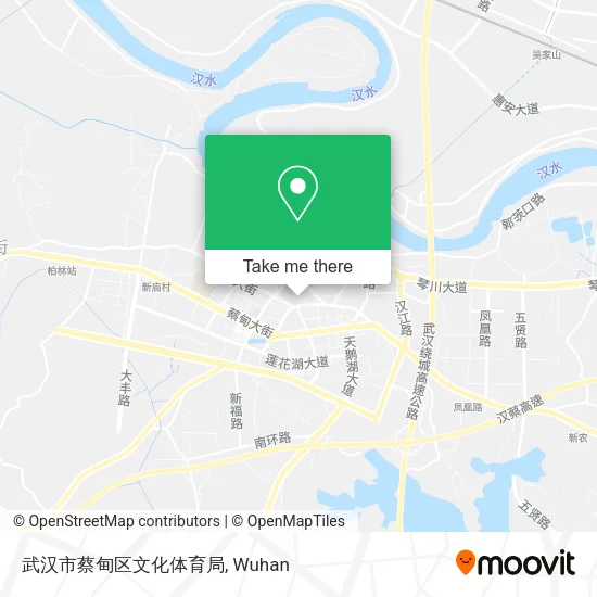 武汉市蔡甸区文化体育局 map