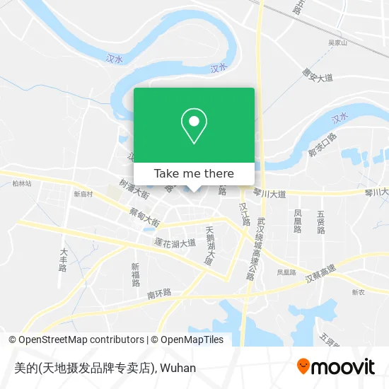 美的(天地摄发品牌专卖店) map