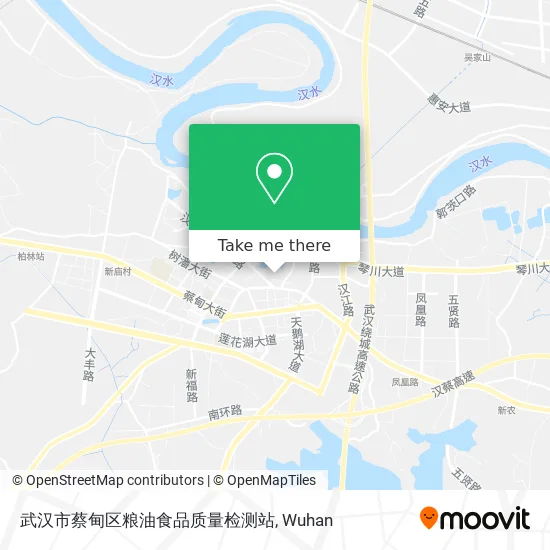武汉市蔡甸区粮油食品质量检测站 map