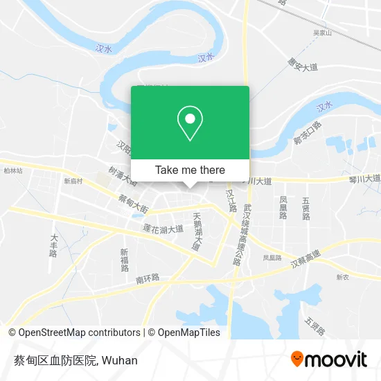 蔡甸区血防医院 map