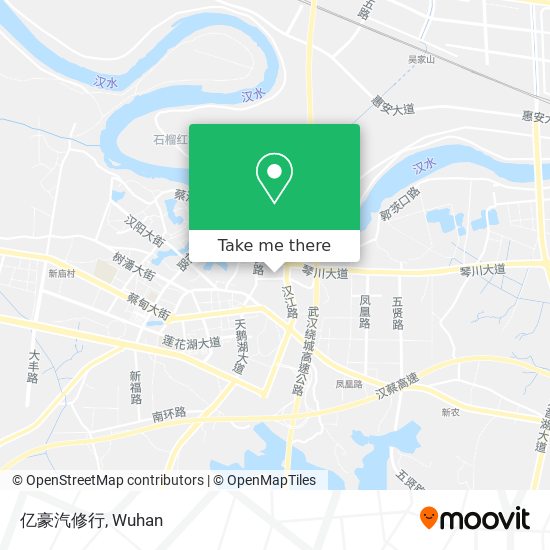 亿豪汽修行 map