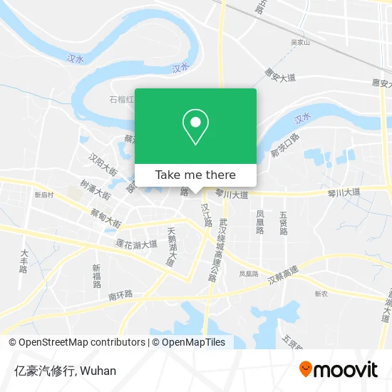 亿豪汽修行 map