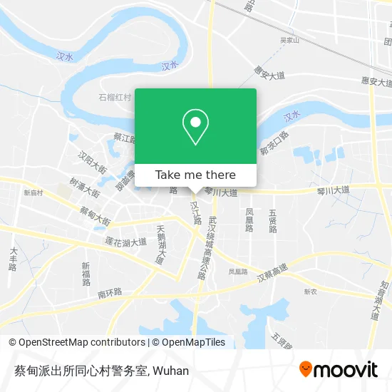 蔡甸派出所同心村警务室 map