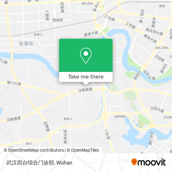 武汉四台综合门诊部 map