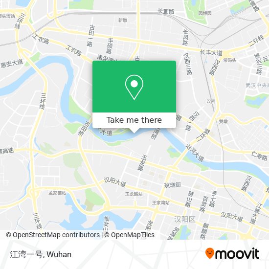 江湾一号 map