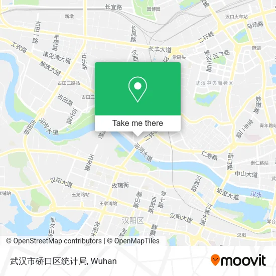 武汉市硚口区统计局 map