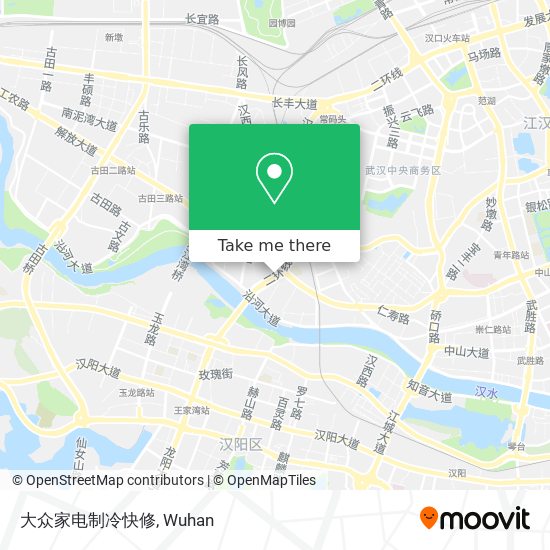 大众家电制冷快修 map