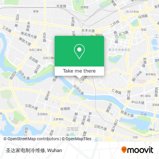 圣达家电制冷维修 map